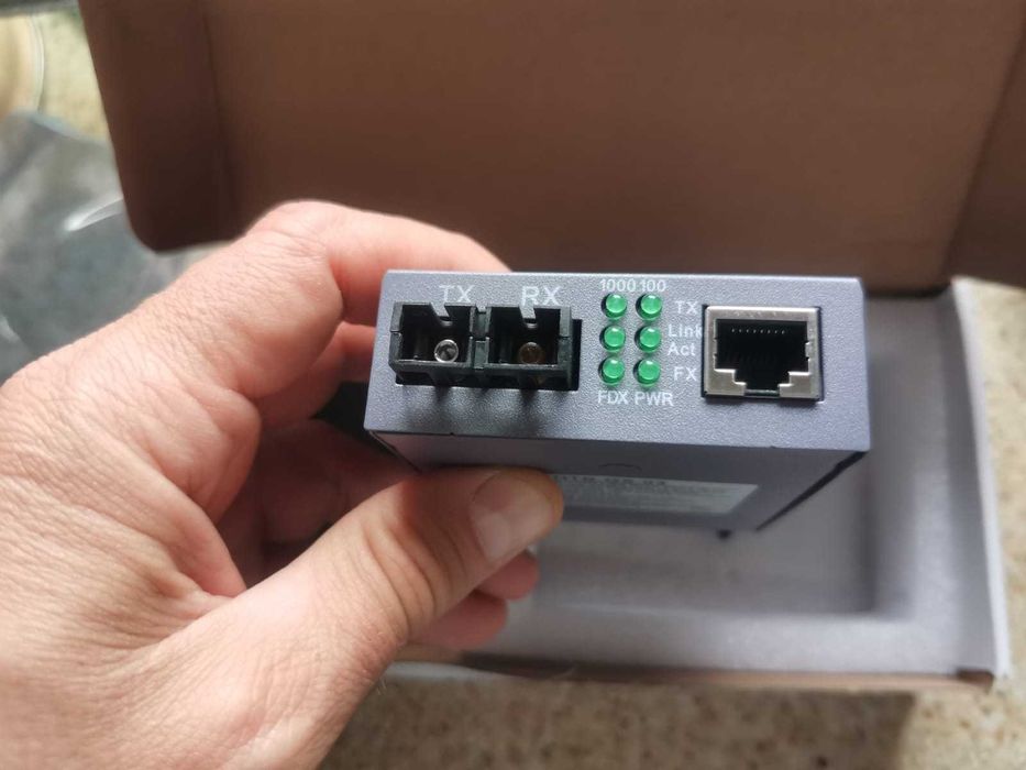 Медиаконвертер для оптики