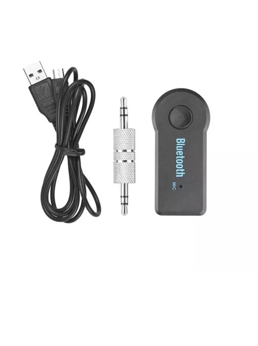 Adaptor Auxiliar cu Bluetooth Cablu Usb Inclus si Mufa Aux