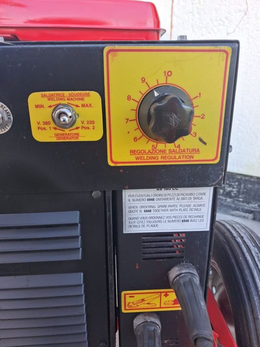 Generator curent trifazat 5 kw cu aparat de sudura