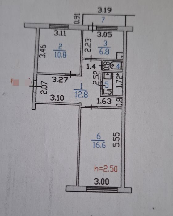 Продам 2-х комнатную квартиру