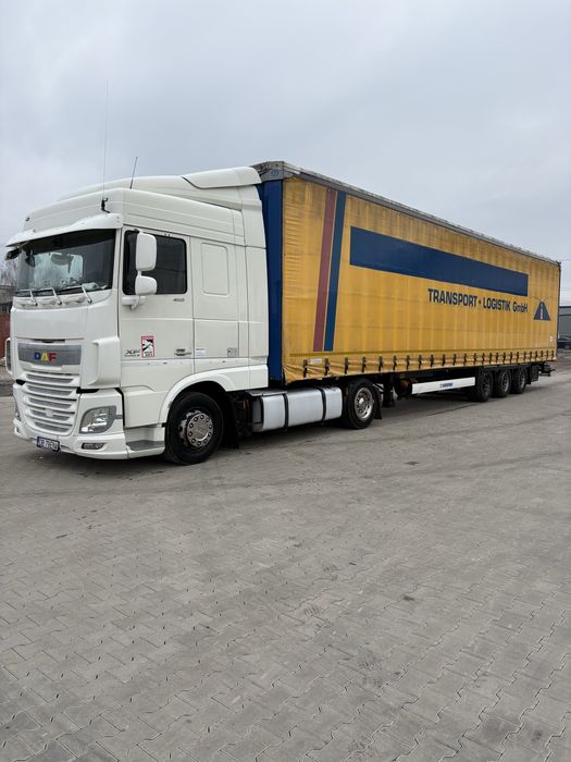 Vand Daf XF460 an fabricatie 2015 si remorca Krone extensibila 2017