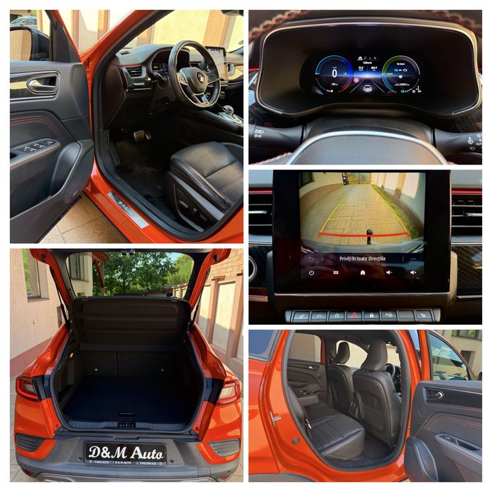 Renault Arkana 1.6 Hybrid E-Tech RS-line cu RAR, Garantia  Group Renault, Apple Carplay
