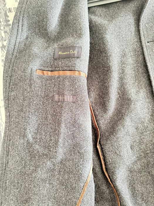 Куртка муж Массимо дутти 100% шерсть