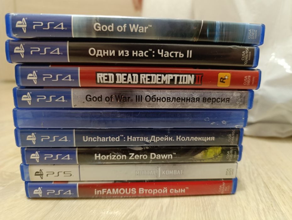 Продажа дисков игр ps4 ps5