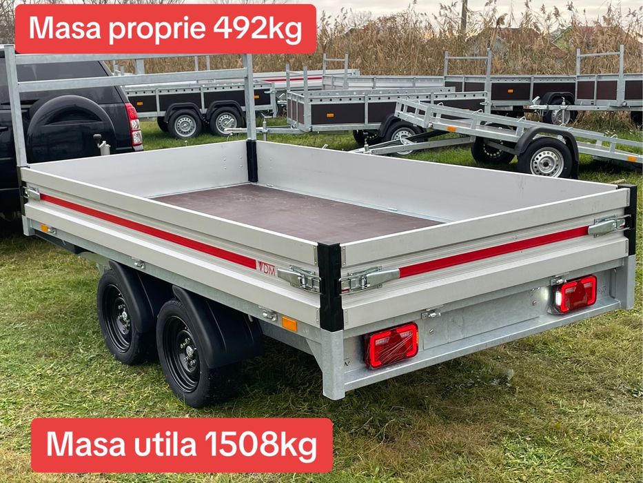 Remorca /Platforma VDM Trailers 2000kg