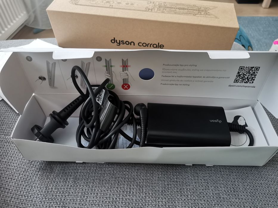 Placă de păr fără fir Dyson Corrale HS07, Albastru de Prusia-Cupru