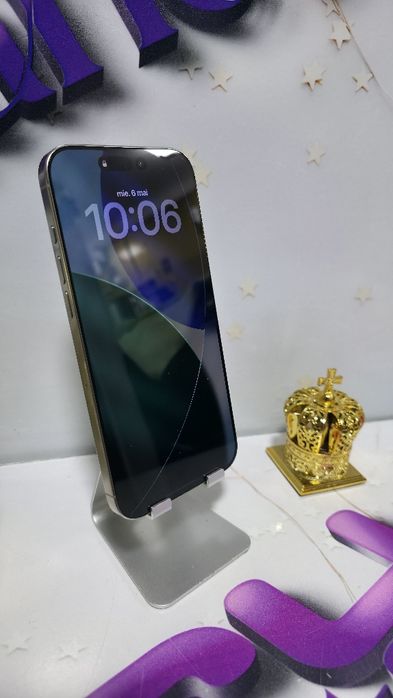 iPhone 16 PRO MAX 256GB Baterie Originală:91%.Preṭ fix!