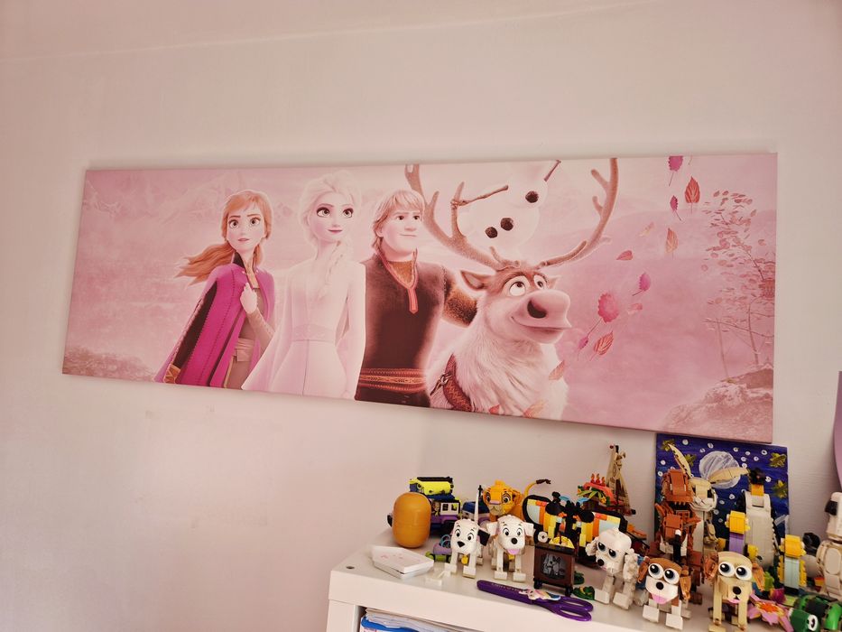 Tablou canvas copii Elsa si Ana