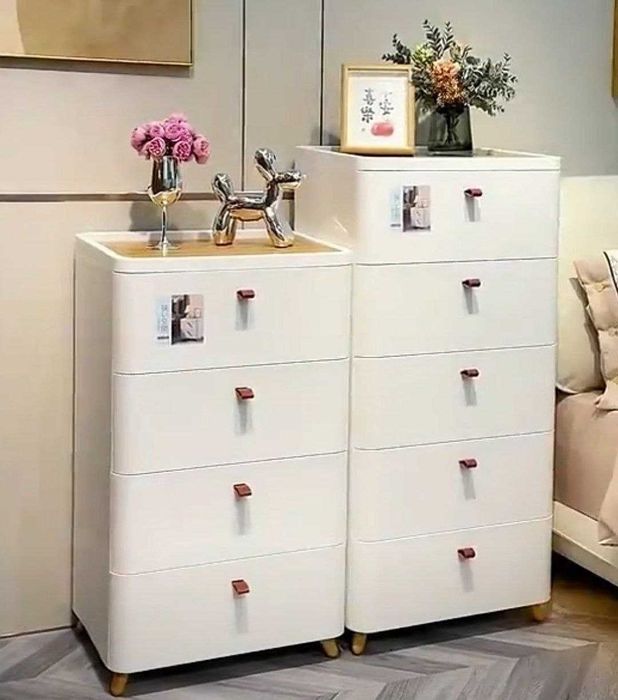 Шкаф для хранения для гостиной Пластиковый шкаф Мебель для дома