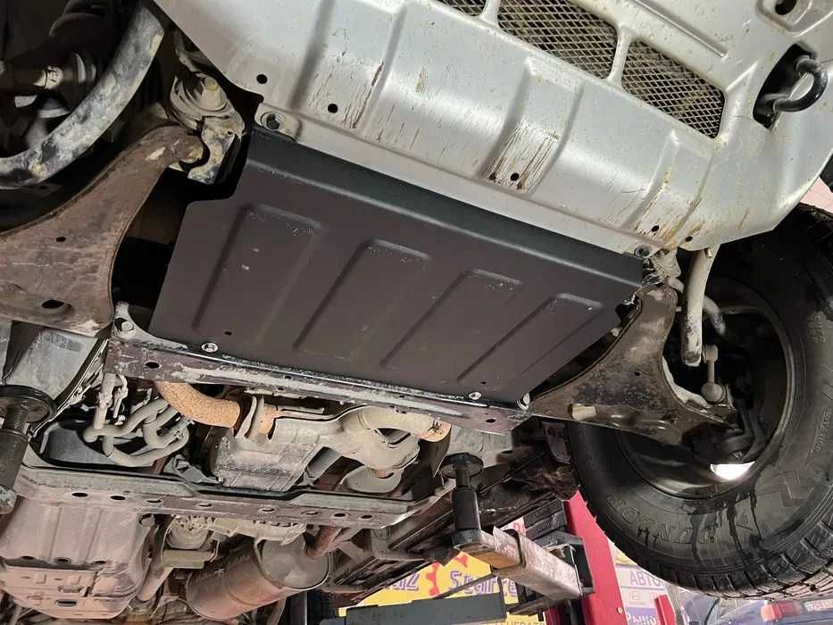 Защита поддона / двигателя / картера / мотора - Mitsubishi Pajero 4