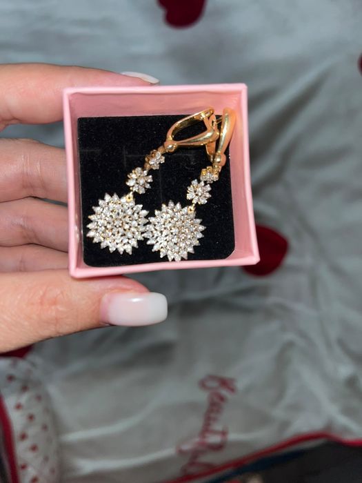 Серьги с бриллиантами