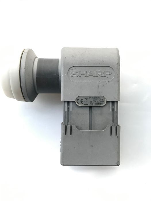 SHARP TWIN LNB - Receiver universal semnal antena TV (parabolica)