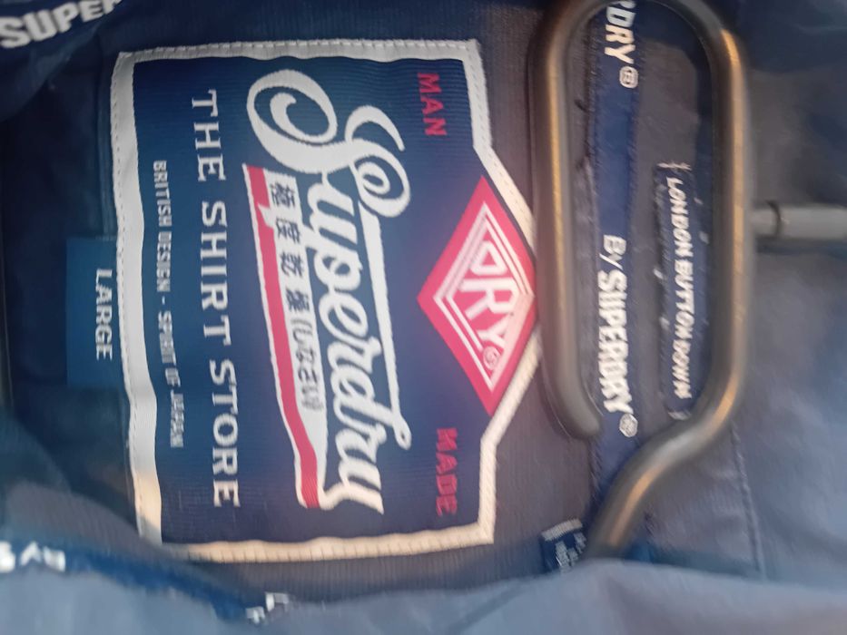 Camasa Superdry bleumarin