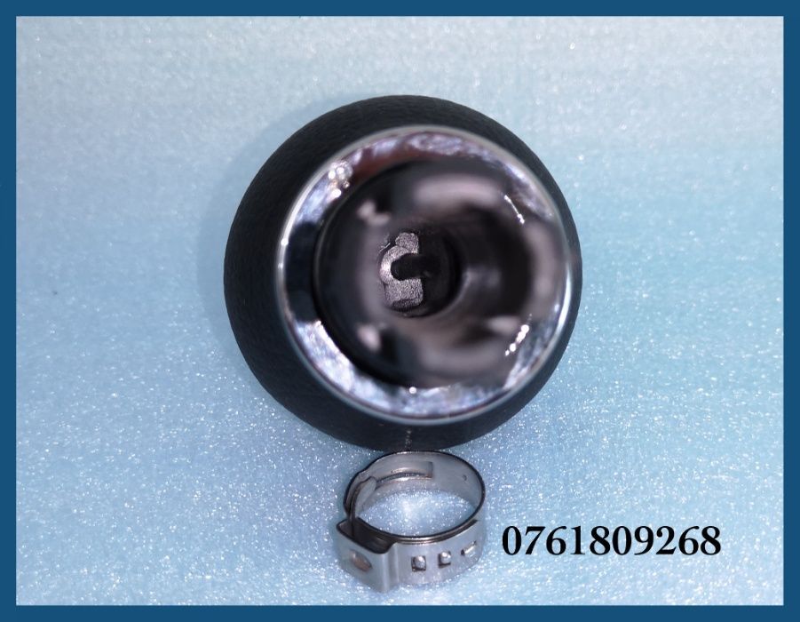 Nuca schimbator piele VW Golf 5 6 / Jetta / Eos / Scirocco cu 5 trepte