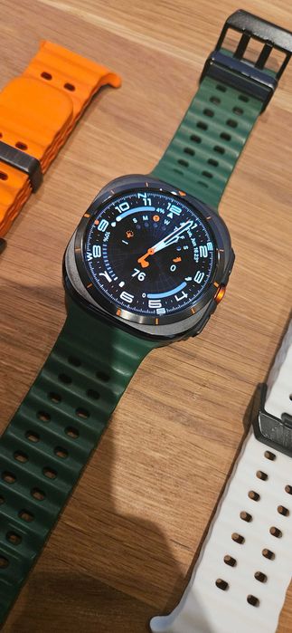 Смарт часовник Samsung Galaxy Watch Ultra, 47 мм, LTE, Titanium Grey
