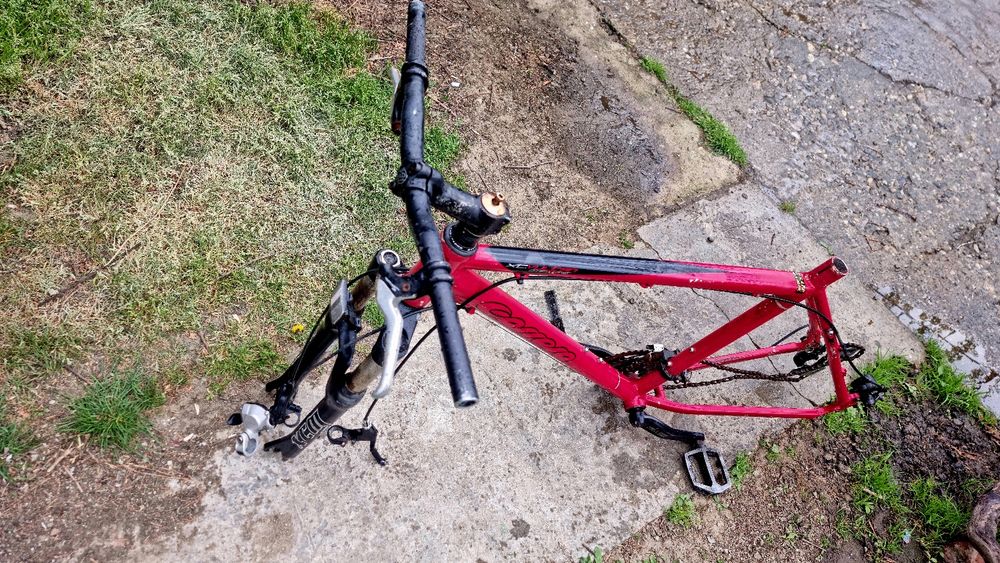 Cadru bicicleta mărimea L complet