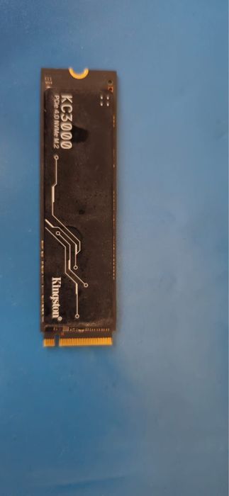 SSD M.2 Kingston KC3000S 512gb с радиатором