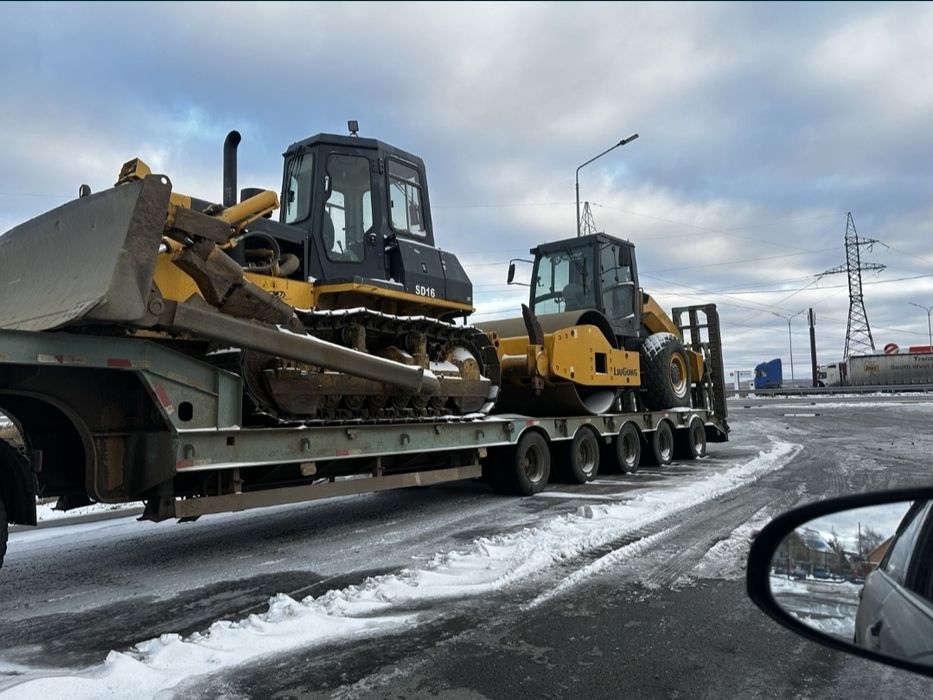 Бульдозер тралл каток