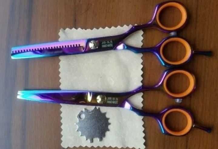 НОВИ 2 БРОЯ Професионални ножици 5'5 и 6 инча ЯПОНСКА СТОМАНА