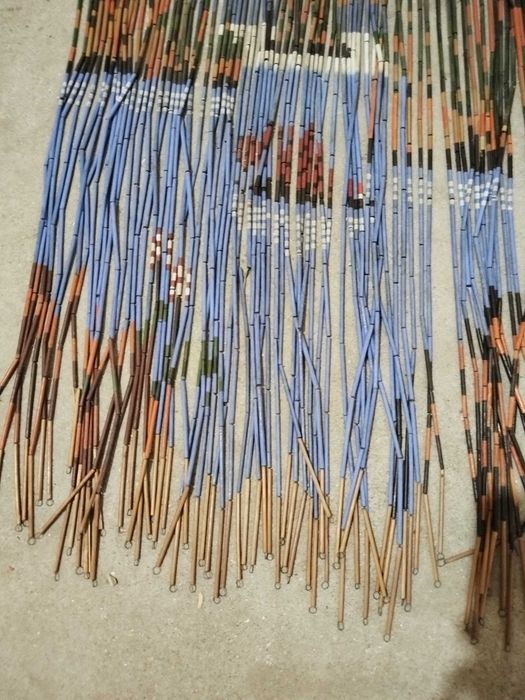 Винтидж бамбуково перде