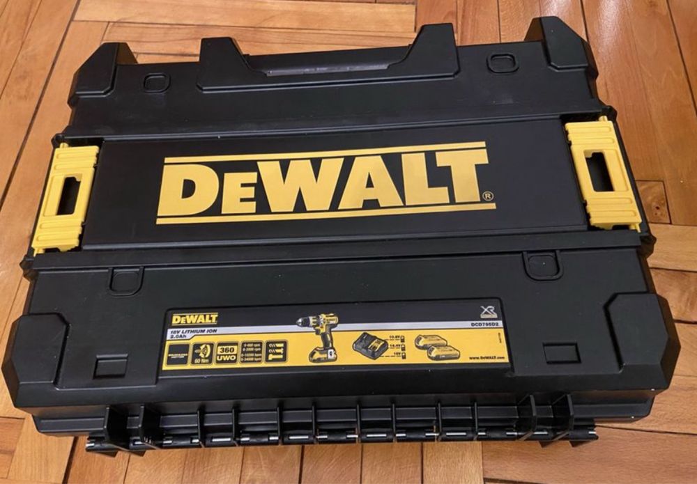Geanta/Valiza DeWALT, dedicata pentru DCD791 (sau similare DCD795 / DCD796), NOUA, originala.