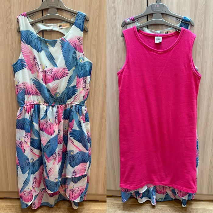 Платья сарафаны размер на 10-11 лет, в отличном состоягии, легкие.