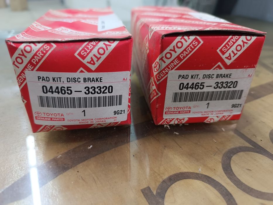 Тормозные колодки передние camry 30