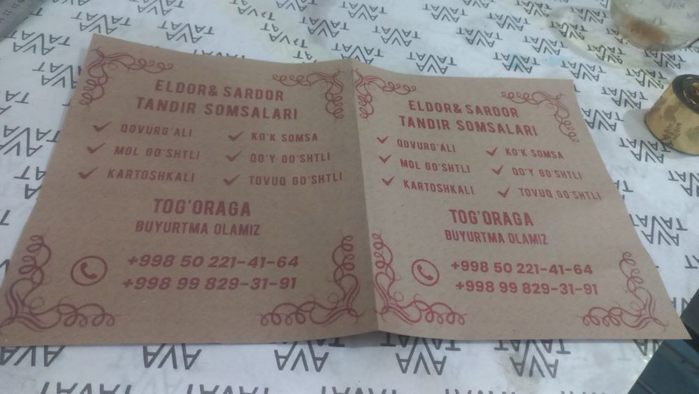 Paketlar yetkazib beramiz