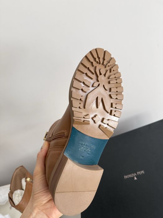 Patrizia Pepe боти естествена кожа, НОВИ размер 40