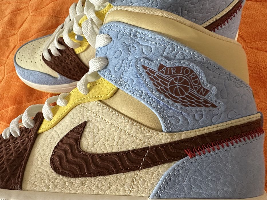 Nike Air Jordan 1 Mid Fearless Maison Château Rouge