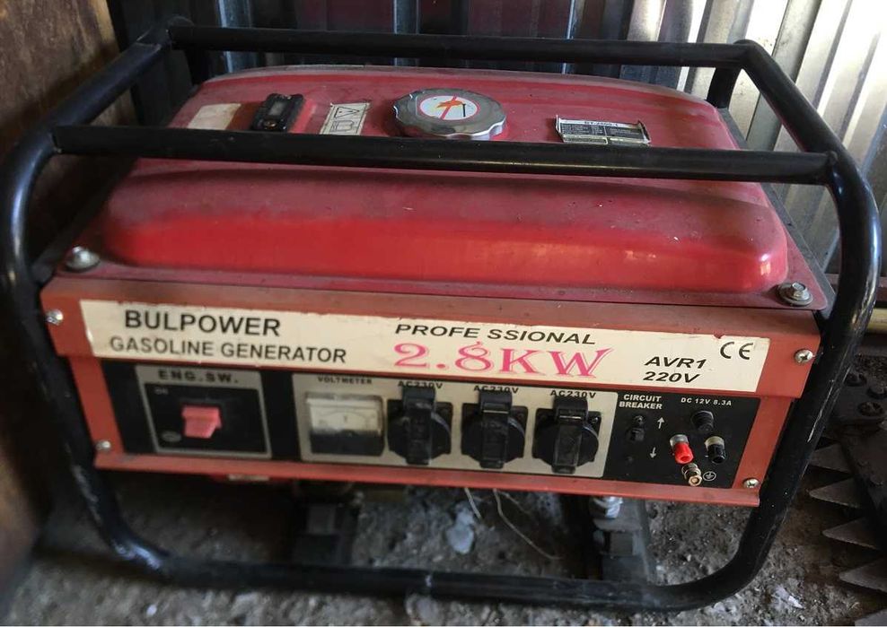 Четиритактов генератор Bulpower 2.8kw