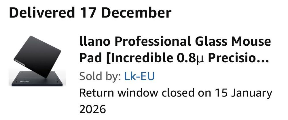 Llano glass mousepad, LLANO Mousepad din sticlă