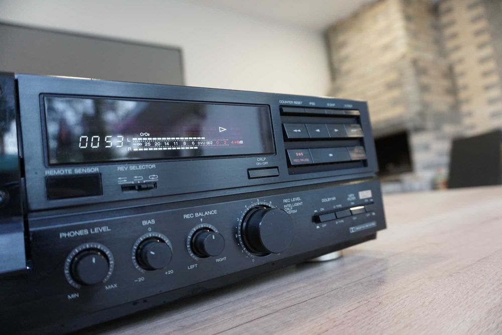 Deck AKAI GX-R35 , cap SGX , volum motorizat , CD/DAT Direct