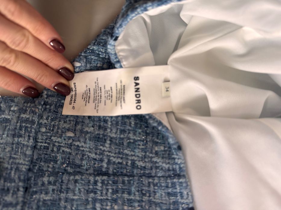 Sandro Дамски къси панталонки от букле