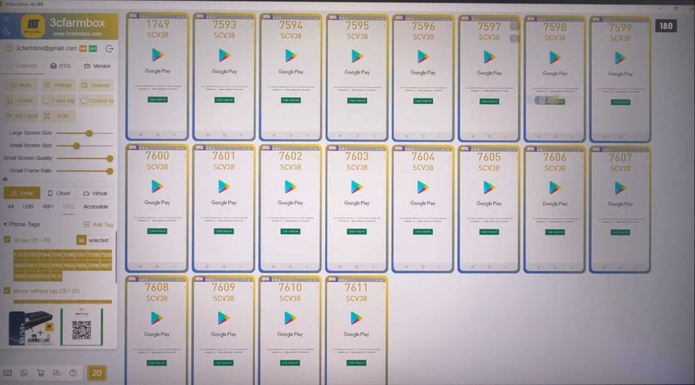 Phone Farm Box S9 4/64G USB/WIFI/SIM + LAN/OTG