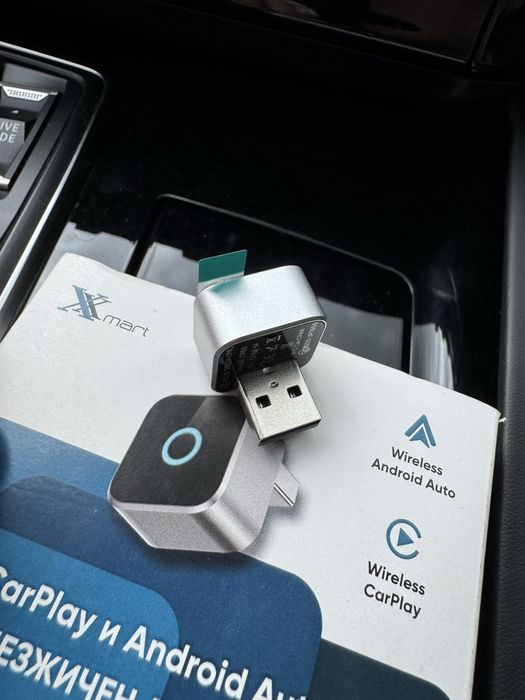 Car Play u Android  Auto безжичен адаптер Xmart
