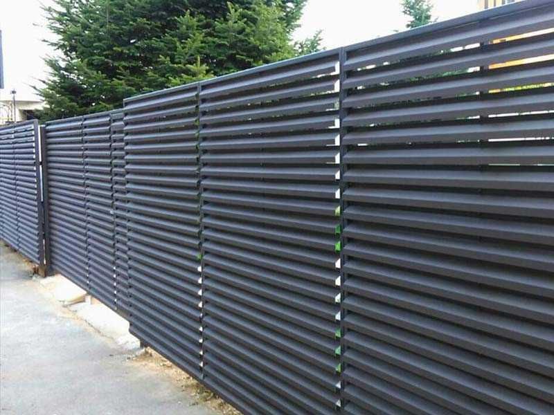 Garduri din panou stil jaluzele de diferite modele si dimensiuni