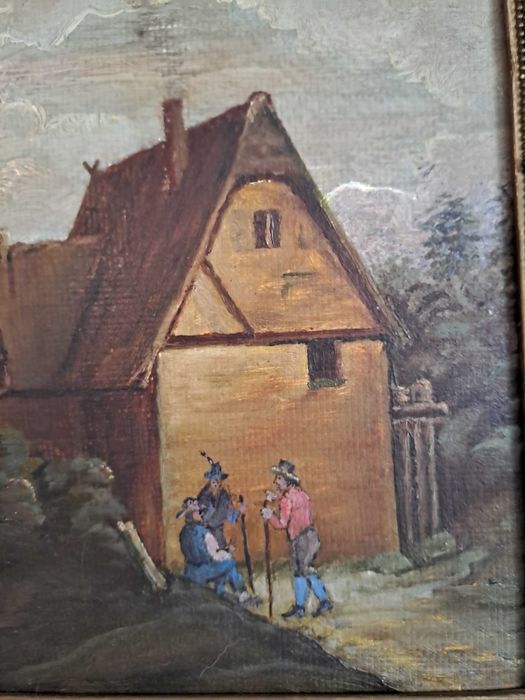 tablou pictura 35,5/29,5 cm reproducere David Teniers