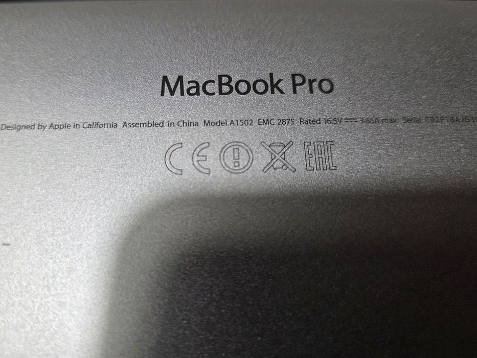 MacBook Pro Retina 13 mid 2014
