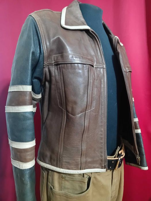 Geacă din piele naturala pilot,moto,street TOP CHYSTON