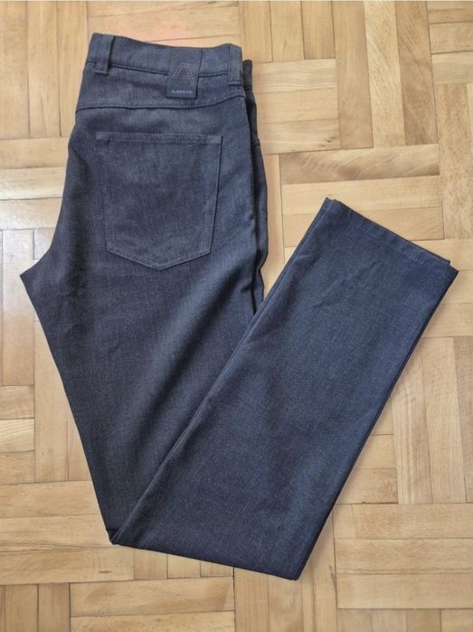 Pantaloni Alberto Pipe, Regular Slim, Ceramica, Bărbați - 32/34