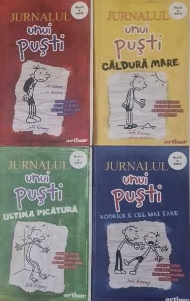 Jurnalul unui pusti, vol. 1-4, necartonat