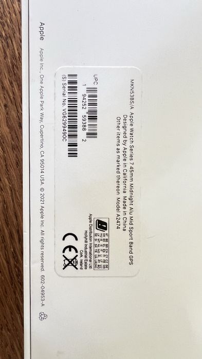 Apple Watch Series 7 GPS 45mm