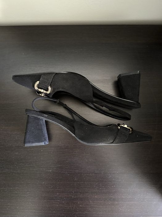 Pantofi negri dama Reserved