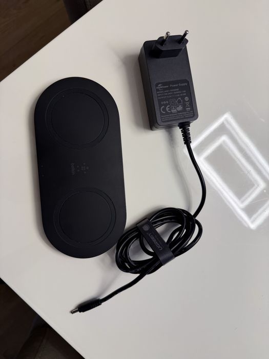 Baseus двойно безжично зарядно - 2x 15w