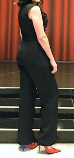 Комбинезон черный летний