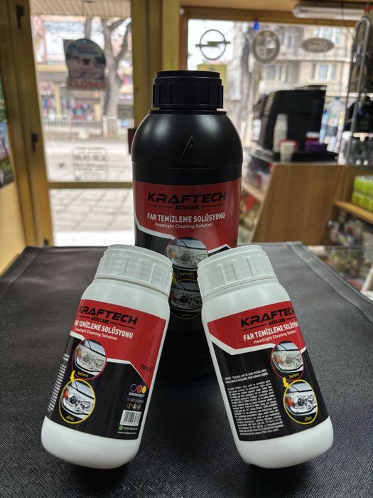 Kraftech Течност за Химическо Полиране на Фарове