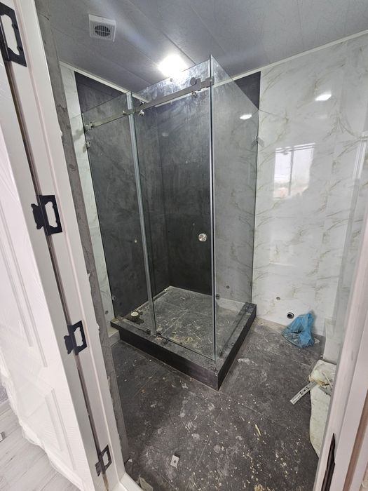 Ромбик зеркало душевой кабина