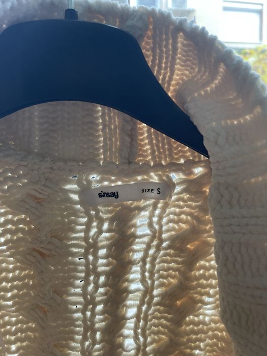 Cardigan lung si gros ideal pentru sezon rece