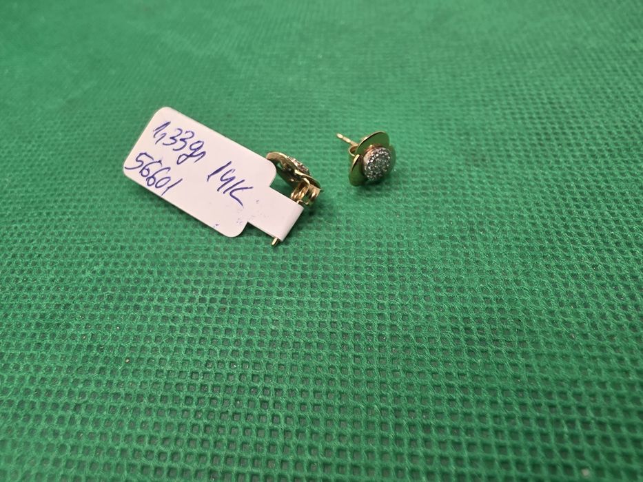 Cercei aur 14K 1,33gr•Amanet Lazar Crangasi •56601